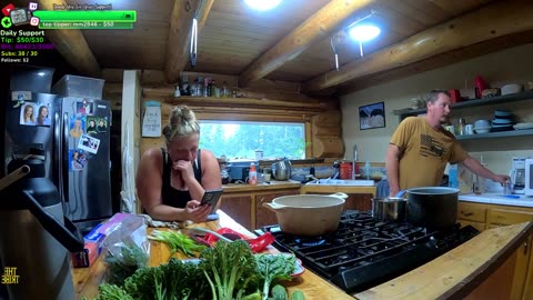 🟢BIG EVENT FLY IN FOOD TRAILER Isolated Alaska Village!Real !Homestead