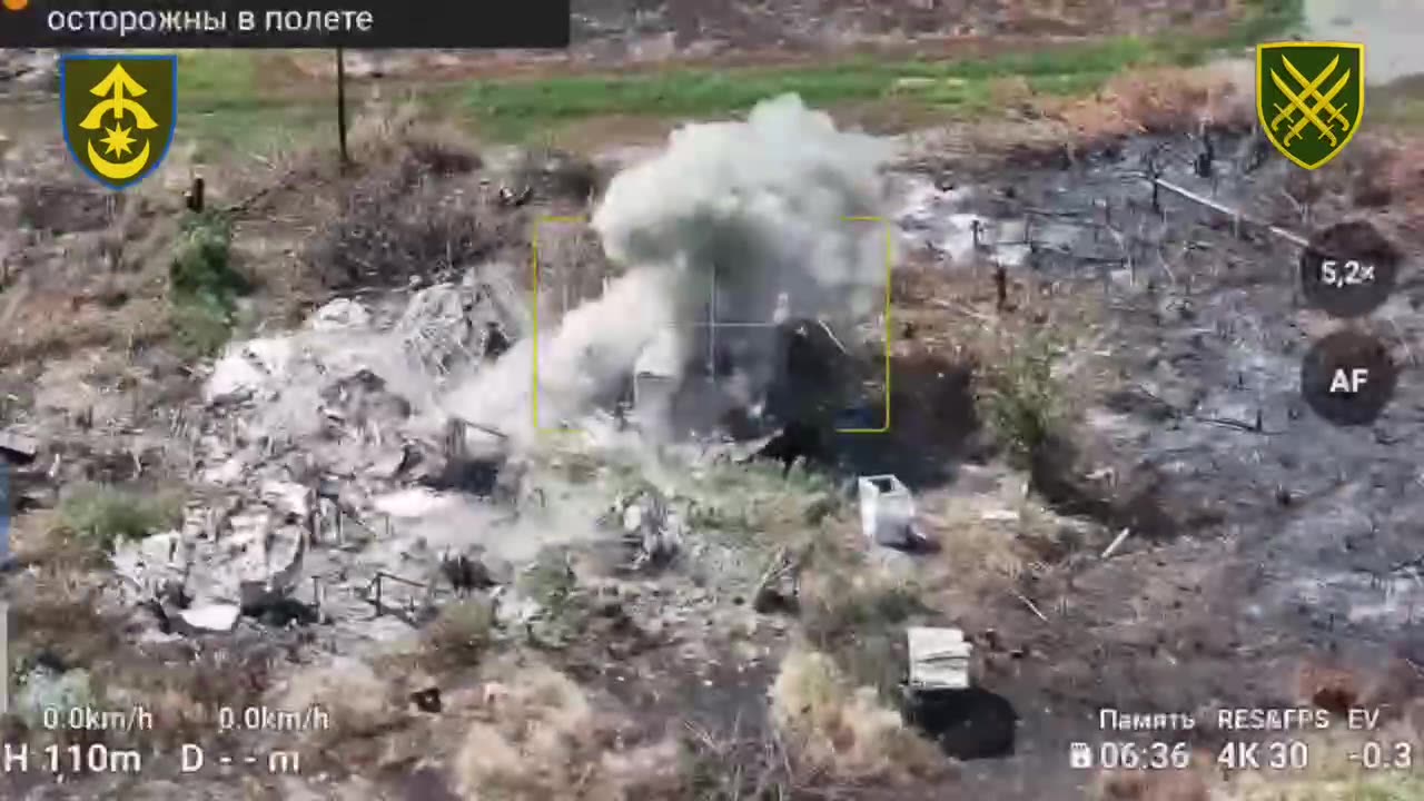 Ukrainian National Guard Units Push Russians Out of Maliivka Village