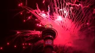 New Zealand welcomes 2026 with Sky Tower fireworks display