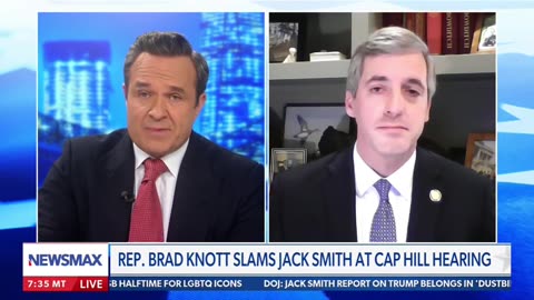 Rep. Knott Joins NEWSMAX to Discuss Jack Smith Testimony - January 23, 2026