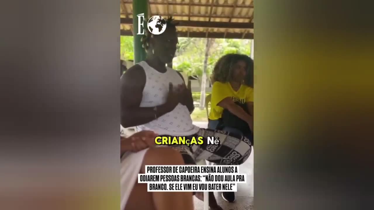 Professor de capoeira promove racismo e preconceito
