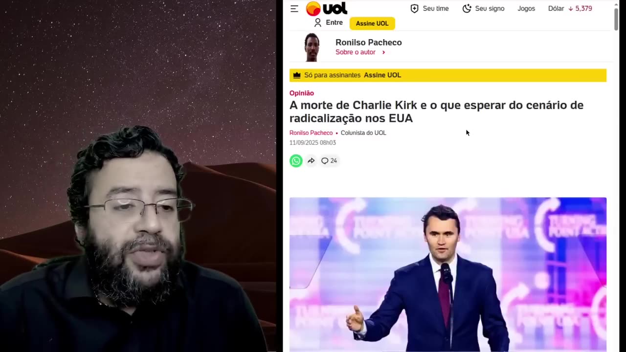 Charlie Kirk- Nasce um Mártir do Movimento Conservador_HD