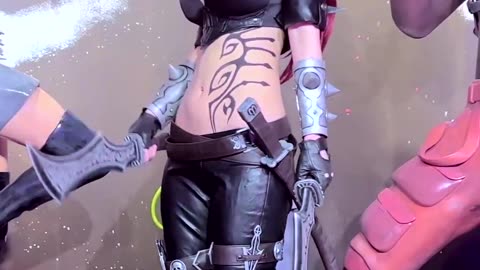 LOL Katarina Cosplay and Pumping My Boo In G-Star