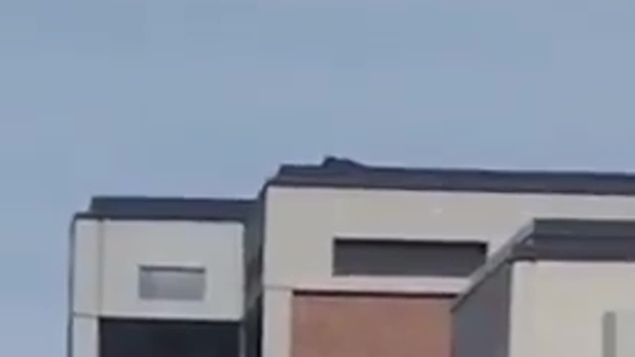 NEWLY POSTED FOOTAGE SHOWS WHAT APPEARS TO BE AN INDIVIDUAL ONN THE ROOF OF UVU