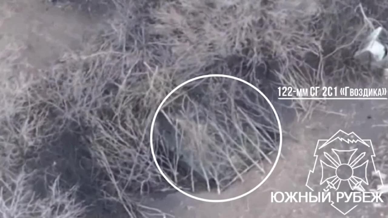 2S1 Gvozdika self-propelled gun