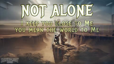 S. L. M. ~ Not Alone { Lyrics } Remix 1 { Dance Ver. } Christcore Slowed