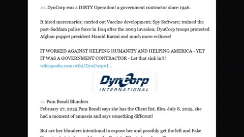 Santa Surfing - 792025 - Trump trade Termination power Comey Brennan DynCorp wit