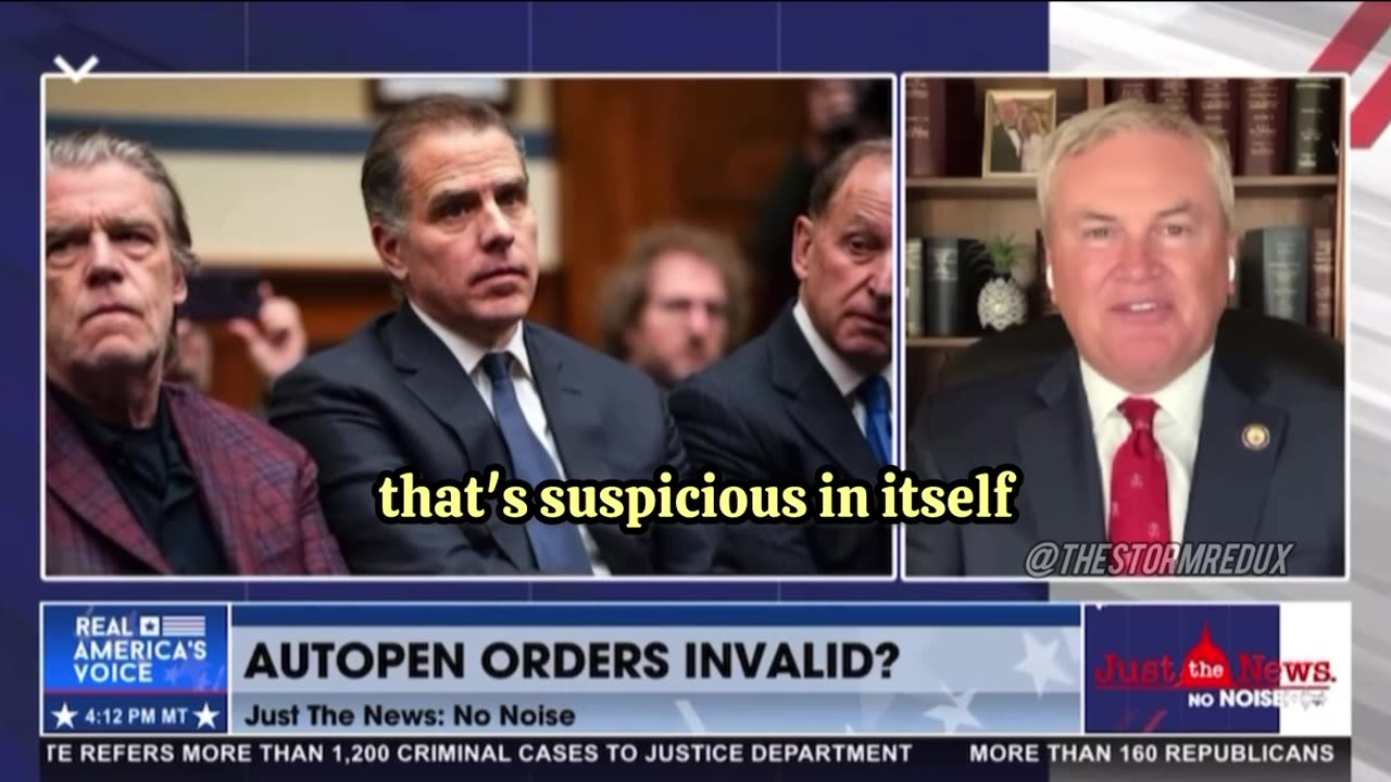 House Oversight Committee Chair, James Comer,