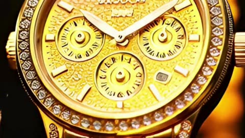 Billionaire’s Gold Watch – Luxury Timepiece of Power and Elegance #exclusiveluxury.