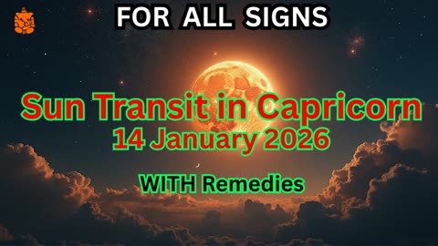 SUN IN CAPRICORN 2024 - SHOCKING Effects On ALL Zodiac Signs & Instant Remedies!