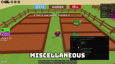 Grow a Garden Script Pet Sniper