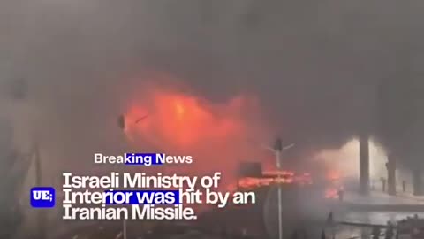 Iran just directly hit Israel’s Ministry of Interior