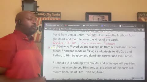 Episode 848: Revelation 1_Jesus explains how he washes the sinner in His blood.