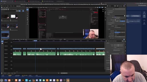 Edit Stream #34 using Blender VSE.