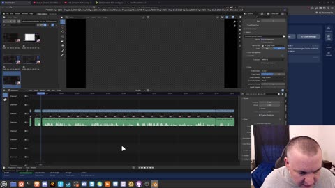 Edit Stream #34 using Blender VSE.