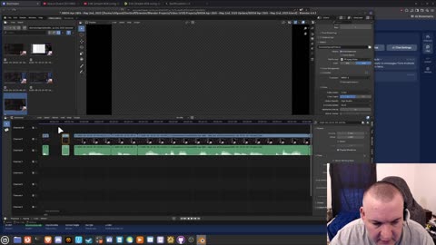 Edit Stream #34 using Blender VSE.