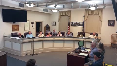 Marion Town Council Meeting Clip
