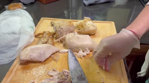 Master the Art of Whole Grilled Chicken Carving!