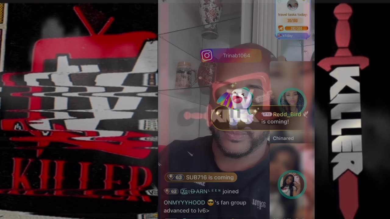 BI FELICA JOINS TRINA B LIVE TELLS HIM THE END IS COMING FOR TOMIKAY & REGINA