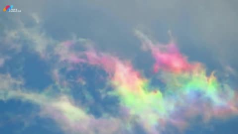 Magical Rainbow Clouds in the Sky 🌈☁️ | Nature’s Hidden Art
