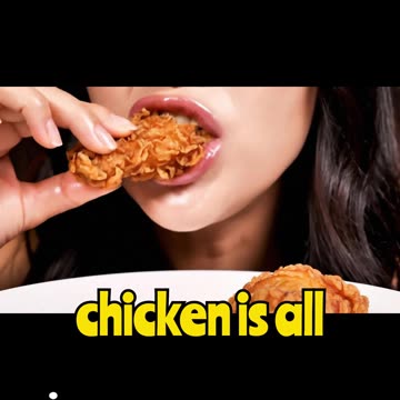 AI Woman Runs a Fried Chicken ASMR Channel 🍗🎧 Too Real to Be Fake!