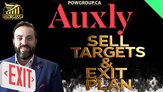 Auxly: My Exit Plan & Take Profit Price Levels (With Example)