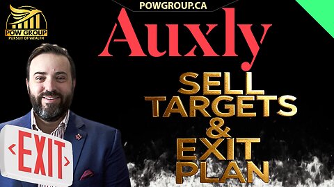 Auxly: My Exit Plan & Take Profit Price Levels (With Example)