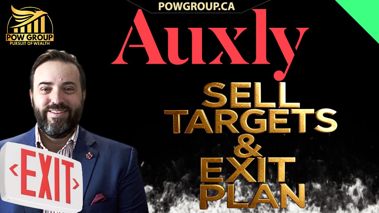 Auxly: My Exit Plan & Take Profit Price Levels (With Example)