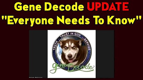 Gene Decode DROP BOMBSHELL 3.13.25 - The Major Shock That's Coming