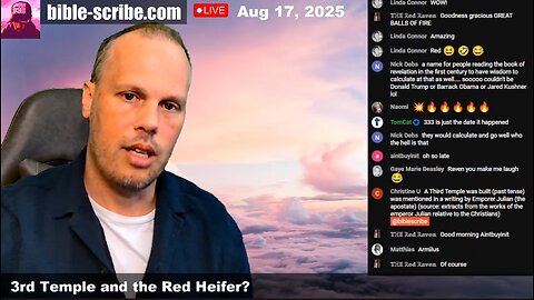 Christ's blood on the mercy seat? 3rd Temple, Red Heifer, Nephilim, 70th Week, AI, Acts 6-7