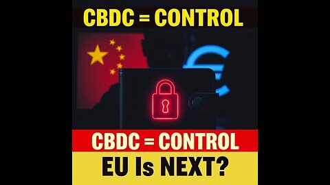 CBDCs Are Not Just Digital Money.They're the Control Grid | What’s Coming After 2025 heading west Eu USA