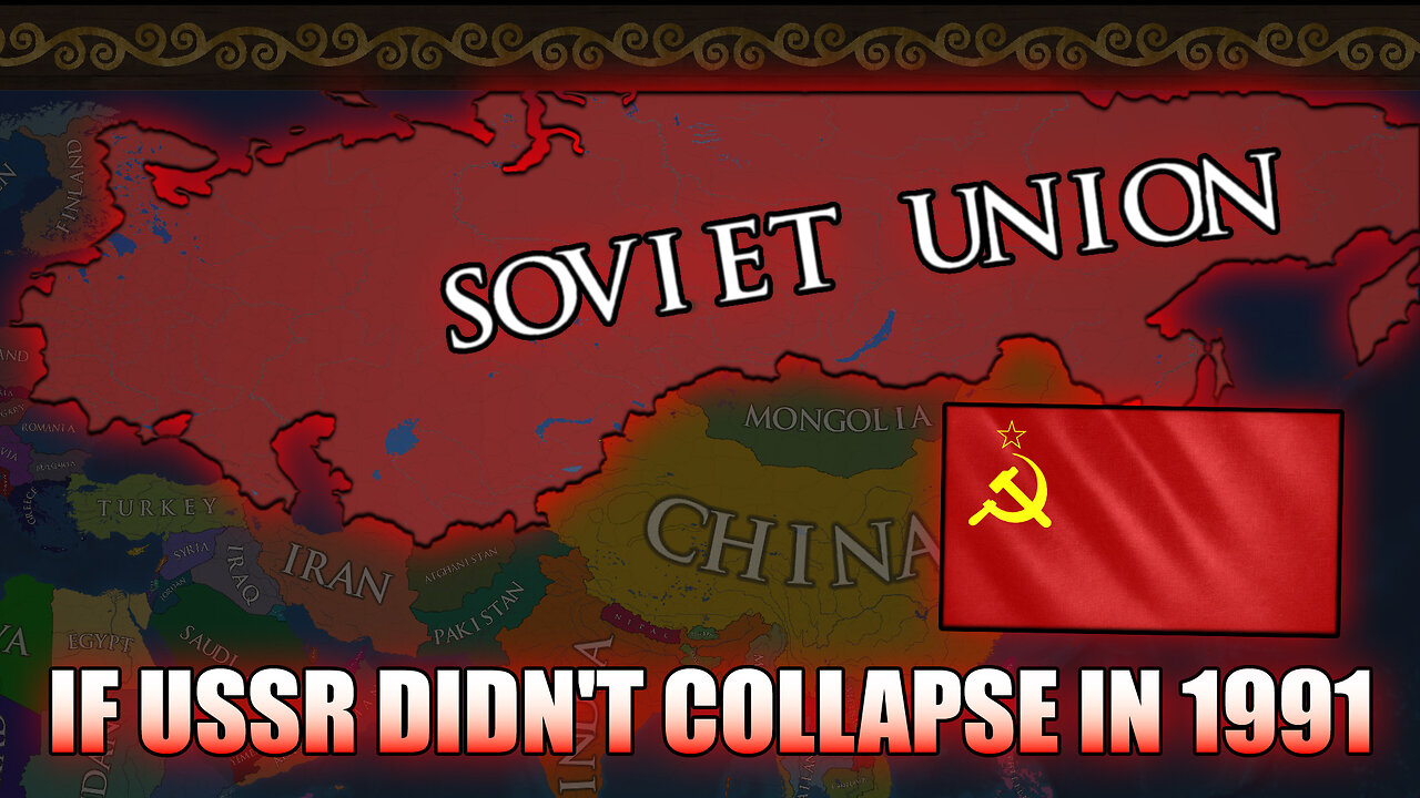 If Soviet Union didn't collapse in 1991? - Eu4 Cold Wa Timelapse