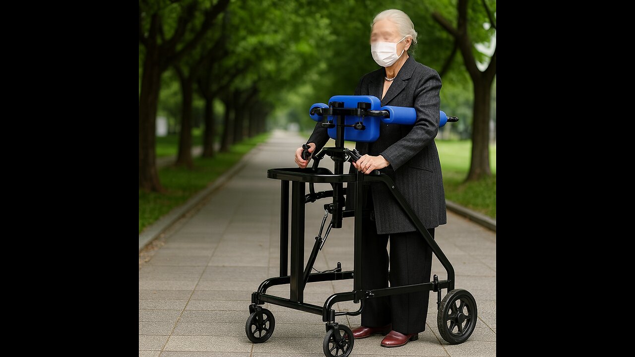 Ergonomic Walking Rehabilitation Stand Assist Trainer Walker