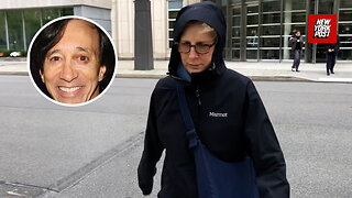 Howard Rubin's estranged wife, Mary Henry, leaves federal court after husband denied bail
