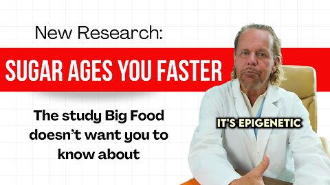 Sugar Ages You Faster: The Study Big Food Wants to Hide
