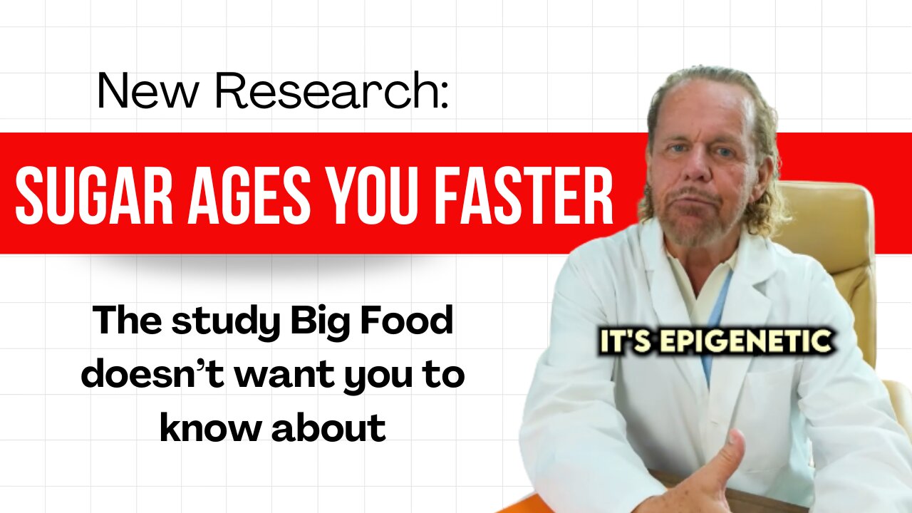 Sugar Ages You Faster: The Study Big Food Wants to Hide