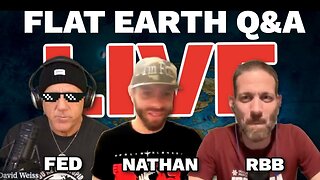 Flat Earth Dave - Nathan Thompson - Run Boston Bear - Q&A LIVE stream #1 [Dec 9, 2024]