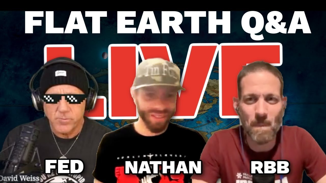 Flat Earth Dave - Nathan Thompson - Run Boston Bear - Q&A LIVE stream #1 [Dec 9, 2024]