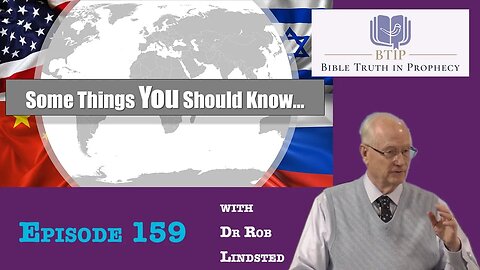 Episode 159 Some Things You Should Know Part 2 with Dr Rob Lindsted