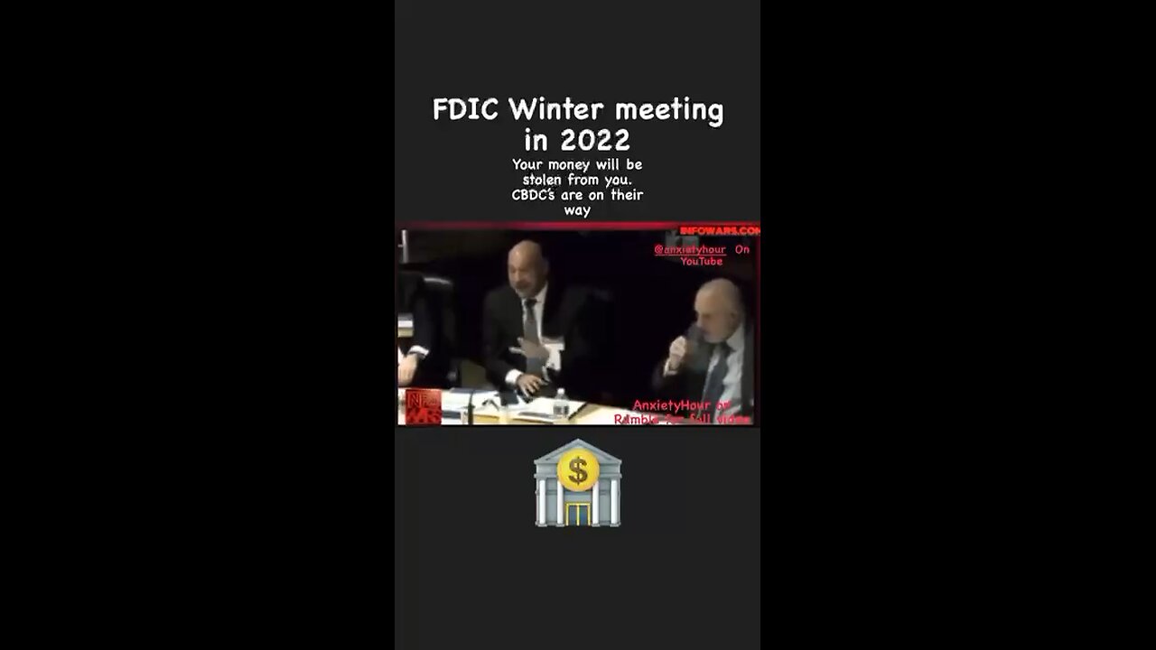 Leaders Of The FDIC Mocking Americans For Believing In The Banking System…