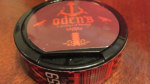 Oden's 59 Extreme (Lös) Snus Review