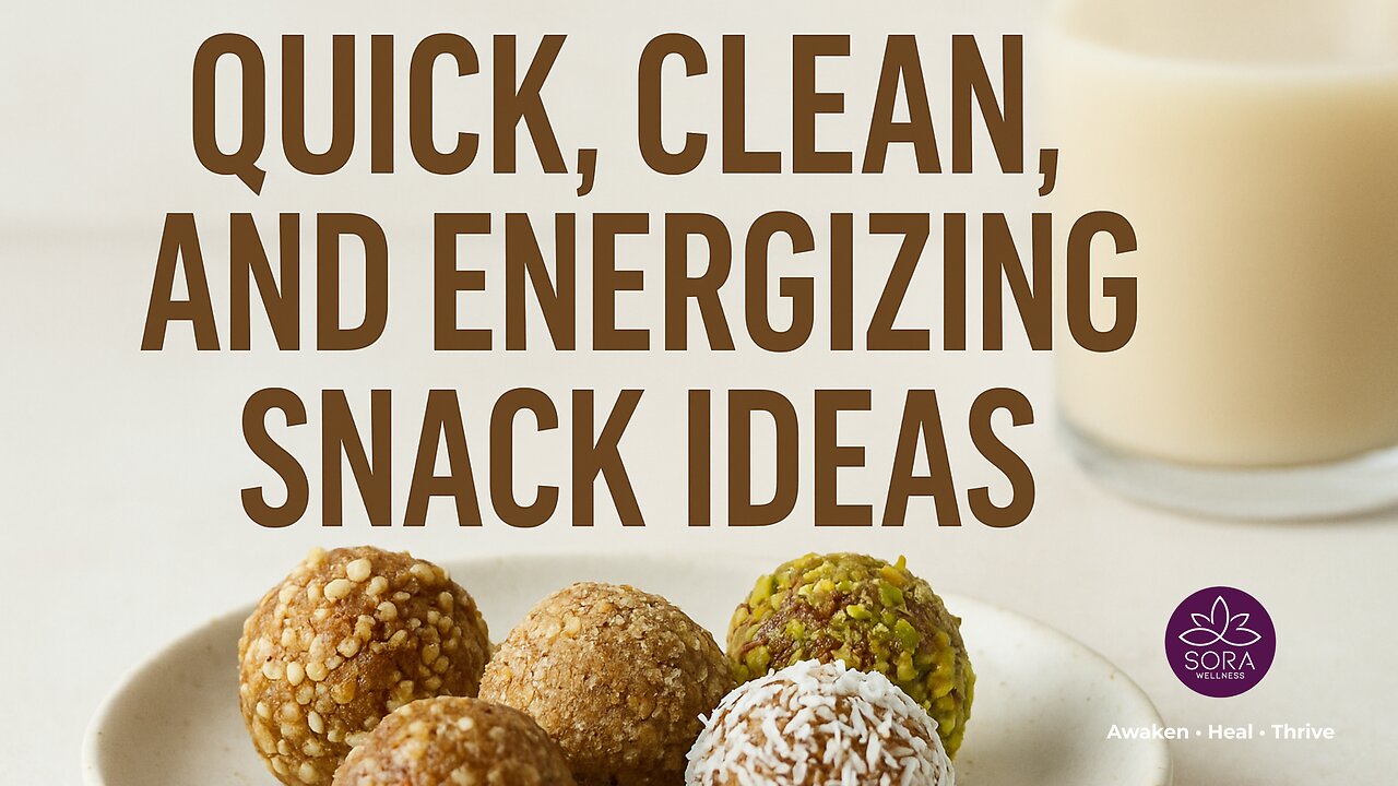 Quick, Clean, and Energizing Snack Ideas