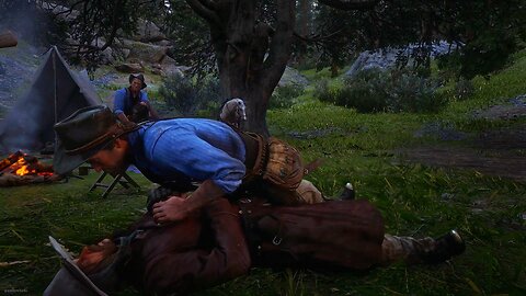 Arthur Scalps Micah Bell | Red Dead Redemption 2