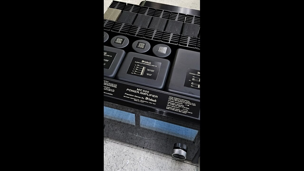 McIntosh MC500 Poweramp