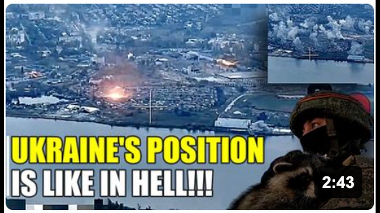 Flashes of light cover Ukrainian troop concentrations across Kherson mainland