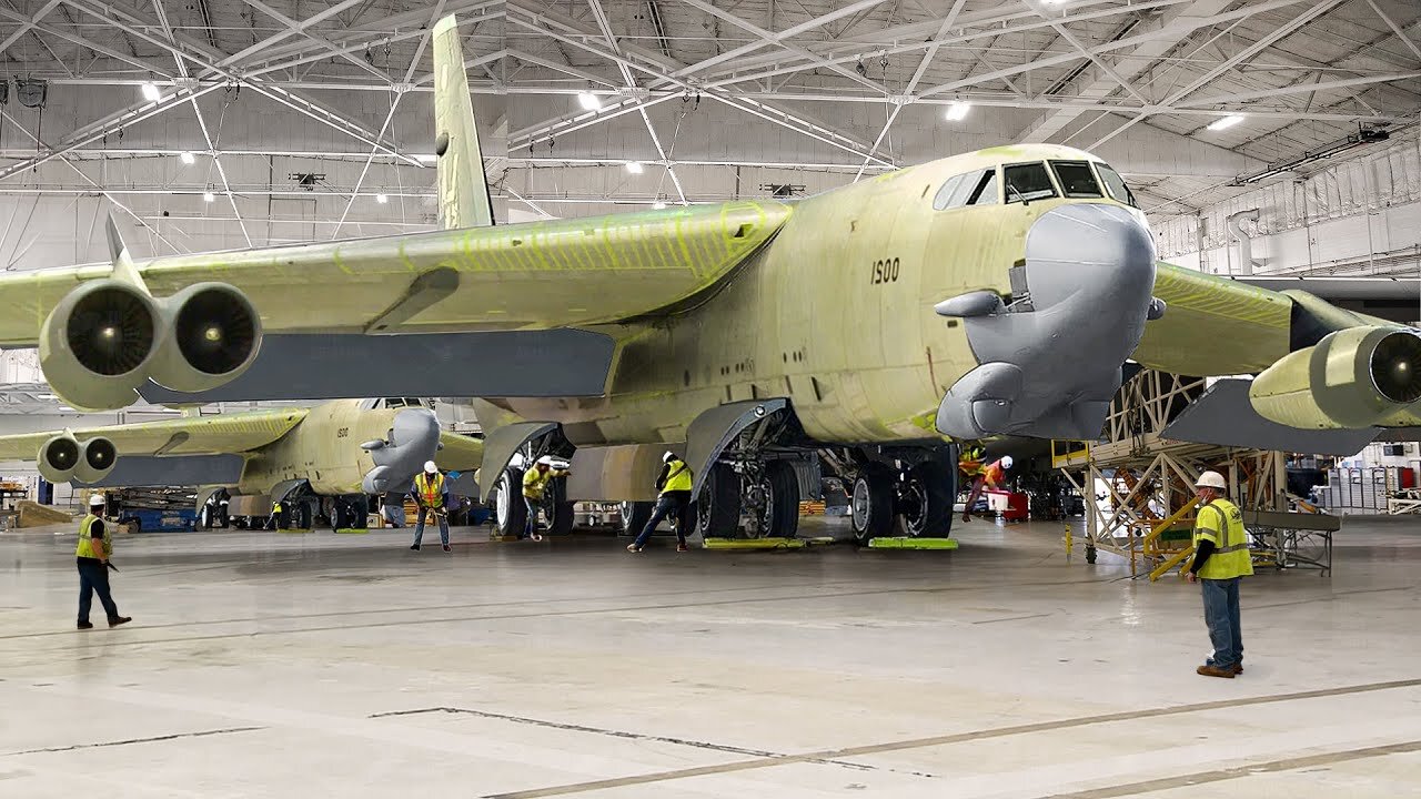 Inside the Massive US Air Force Facility Rebuilding Giant Bombers