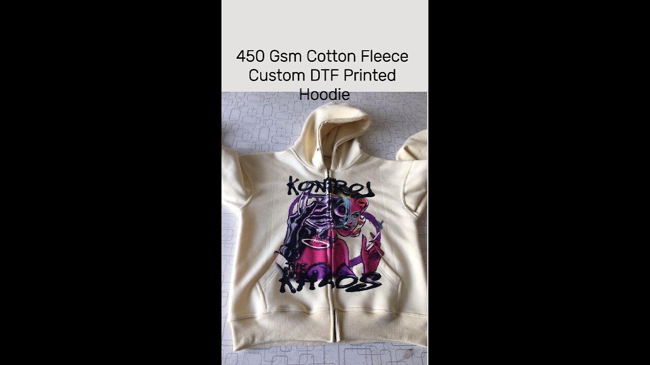 🎨 Customize Your Look with 450 GSM Cotton Fleece Hoodies!