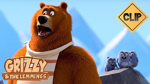 A chase Grizzy VS Lemmings for Yummy spread ! - Grizzy & les Lemmings