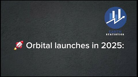 Orbital launches in 2025