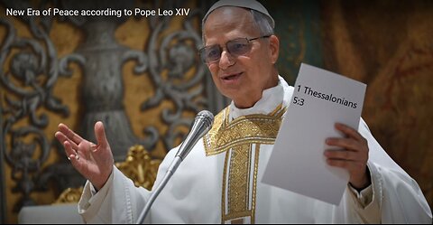 New Era of Peace according to Pope Leo XIV